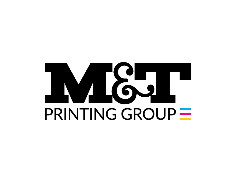 M&T Printing Group Logo Black